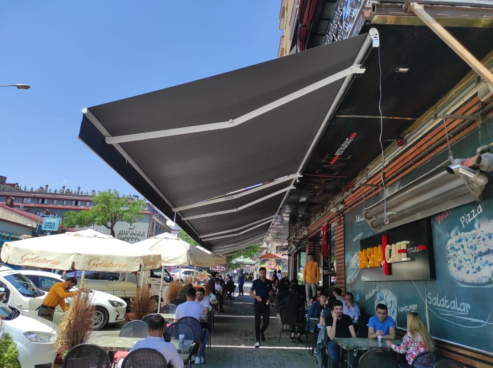 Çift Açılır Tente Görünümü 1