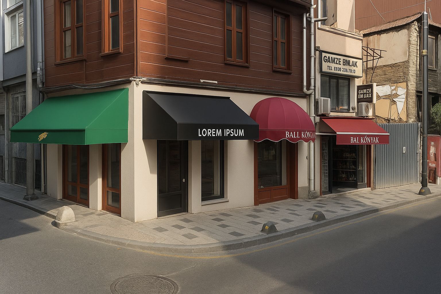 Sabit Tente Görünümü 1